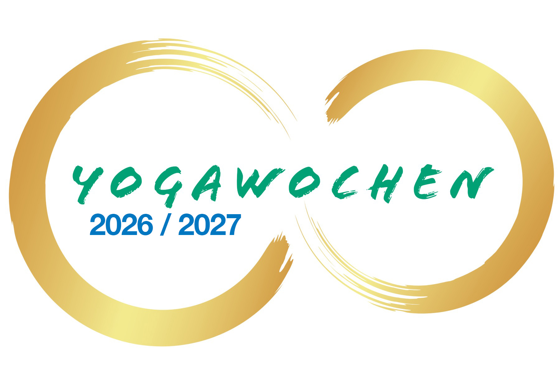 Das Bild zeigt den Titel Yogawochen Termine und Preise für die Jahre 2025 und 2026
